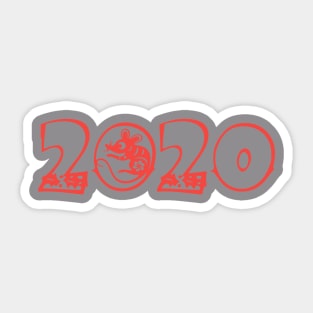 Happy New Year Sticker